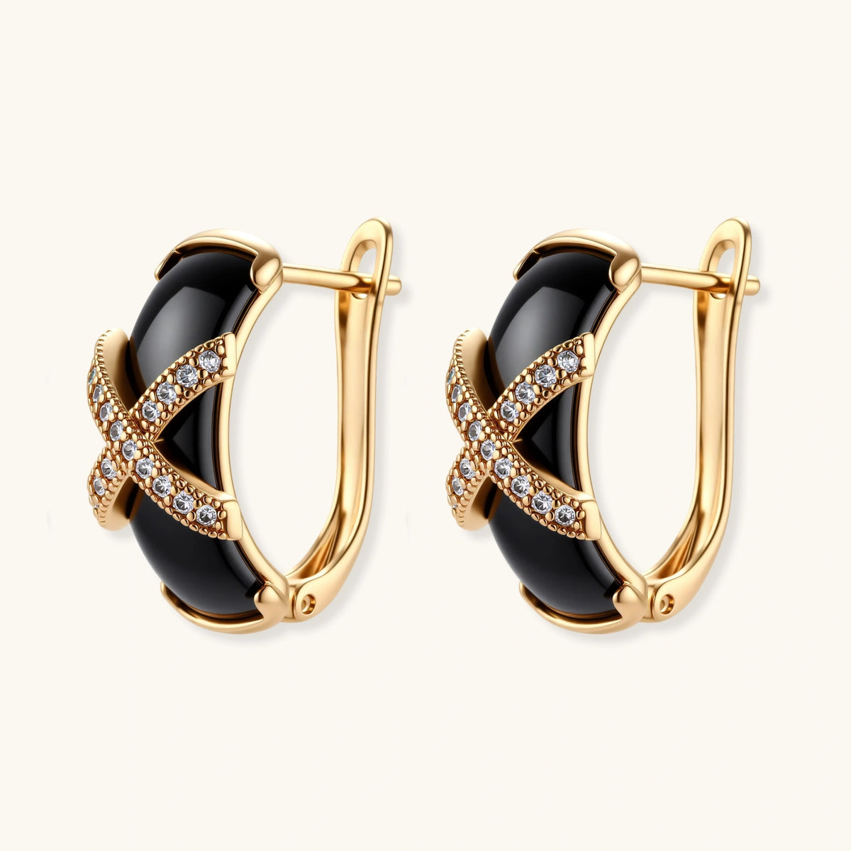 Toxic Traits Onyx Kiss Earrings