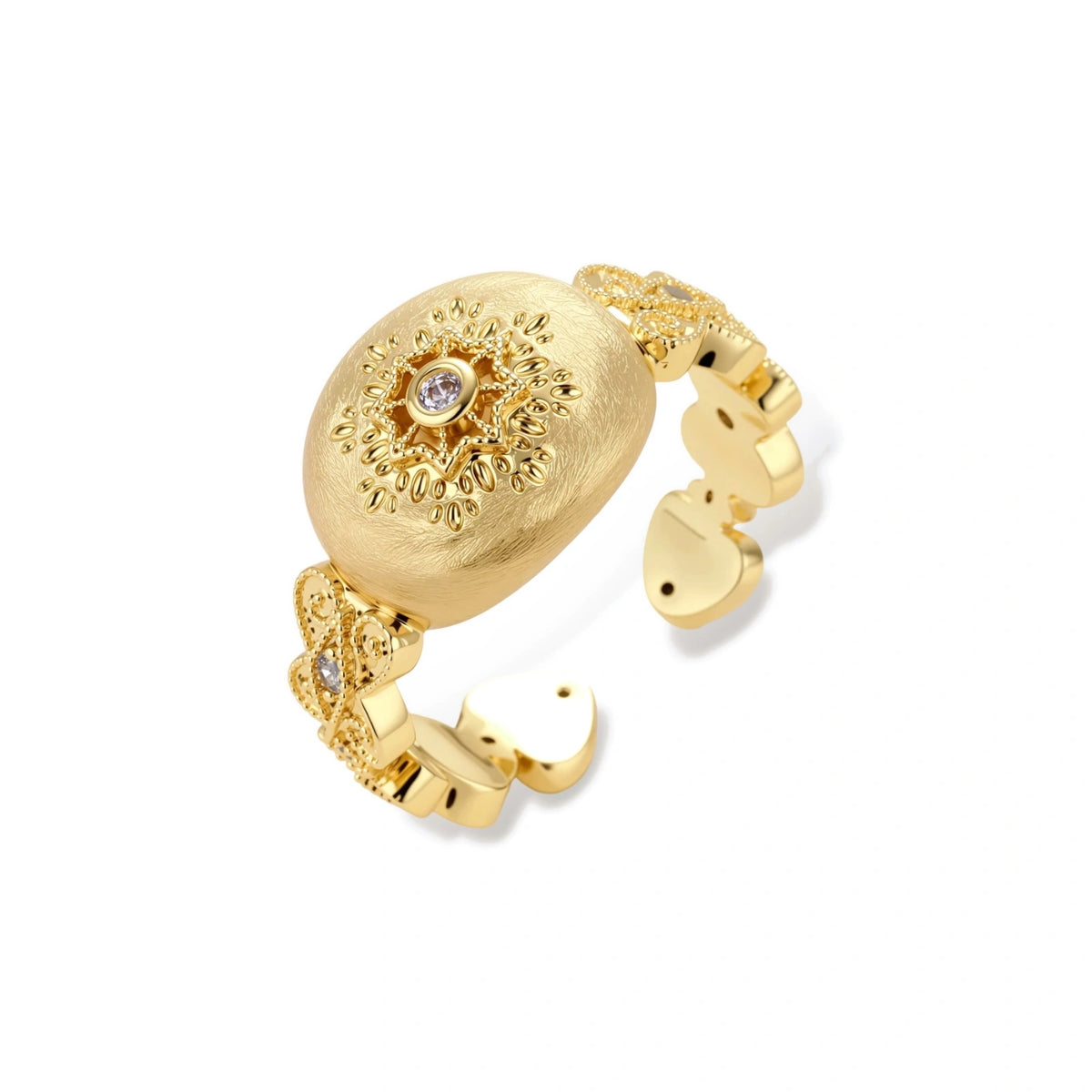The Dowry Vintage Medallion Ring